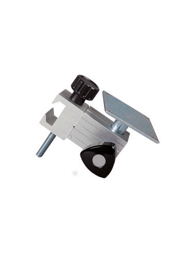 Etau pour rails médicaux avec plaque d'adaptation