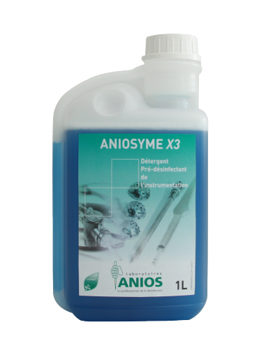 Nettoyant pré-désinfectant Aniosyme X3 (1L/5L)