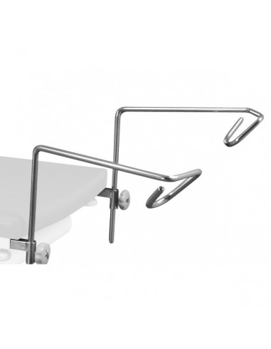 Paire d'étriers inox