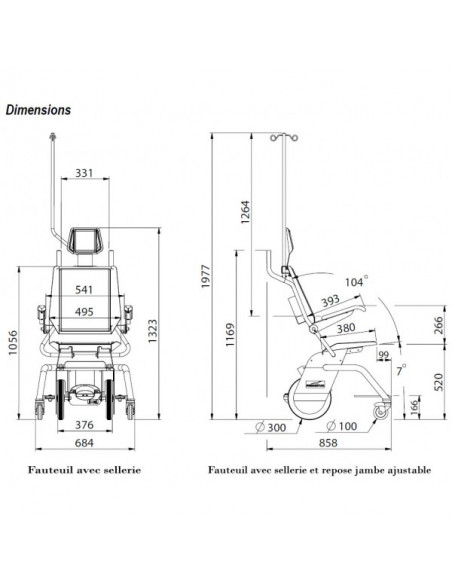 Fauteuil de transfert Tweegy