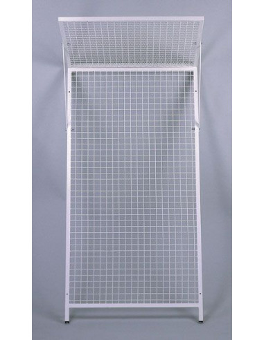 Panneau vertical + avancée 1x1x2m epoxy blanc