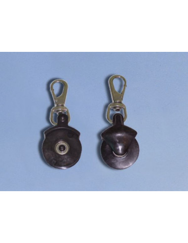 Poulie premium noire