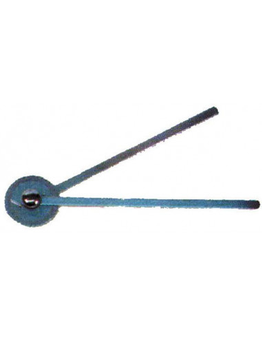 Gonimètre métal 360° 35 cm