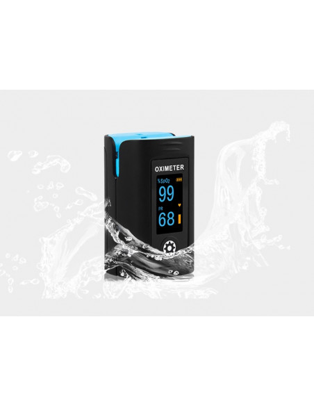 Oxymètre de pouls résistant aux chocs et à l'eau ultra complet