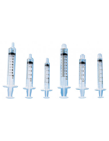 Seringues Plastipack 3P Luer Lock