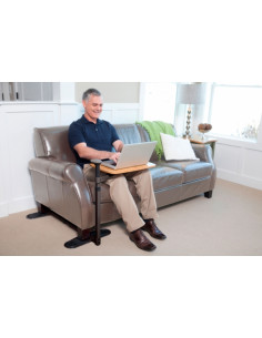 Poignée de redressement avec tablette