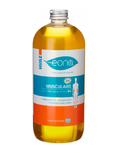Huile de massage musculaire Eona 500 mL