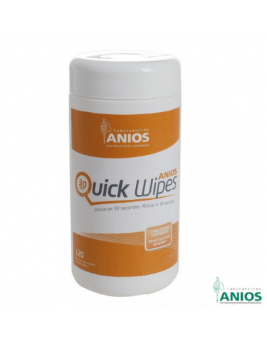Lingettes ANIOS  Quick Wipes (120) ou équivalent
