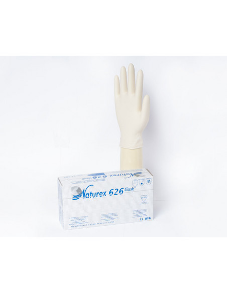 Gants Latex poudrés non stériles Naturex (100)