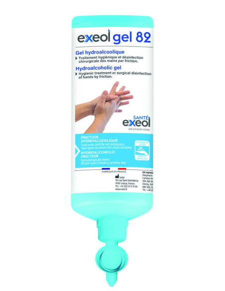 Gel Hydroalcoolique Exeol 82