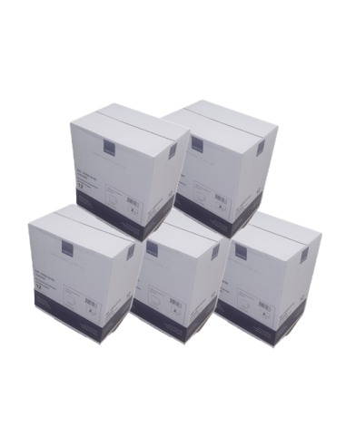 Draps d'examen Blancs Ouate Lisse Pack de 5 cartons