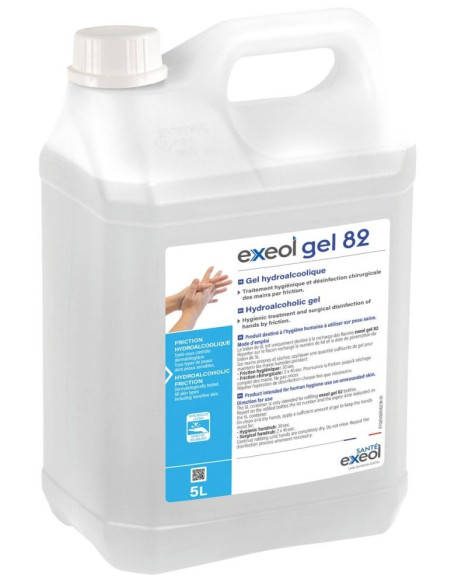 Gel Hydroalcoolique Exeol 82