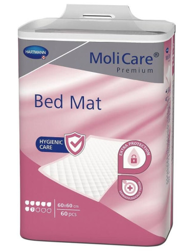 Alèses Molicare Premium Bed Mat - 60 x 60 cm 7G