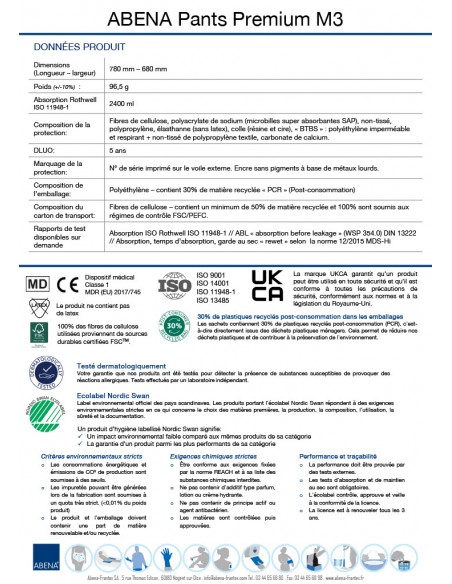 Culottes Absorbantes Pants Premium 8/9 Gouttes