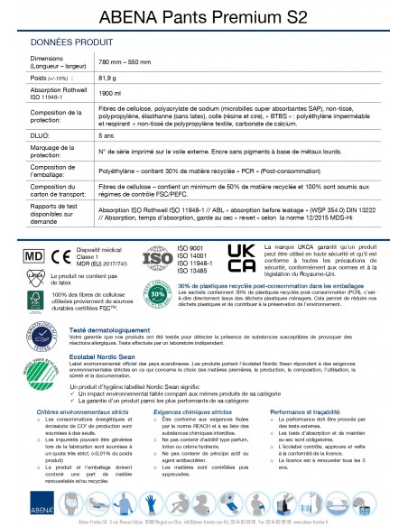 Culottes Absorbantes Pants Premium 7  Gouttes