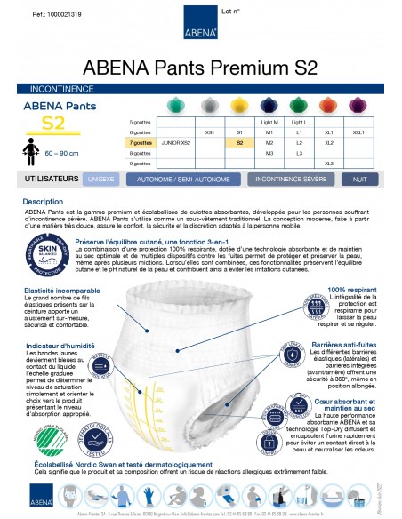 Culottes Absorbantes Pants Premium 7  Gouttes