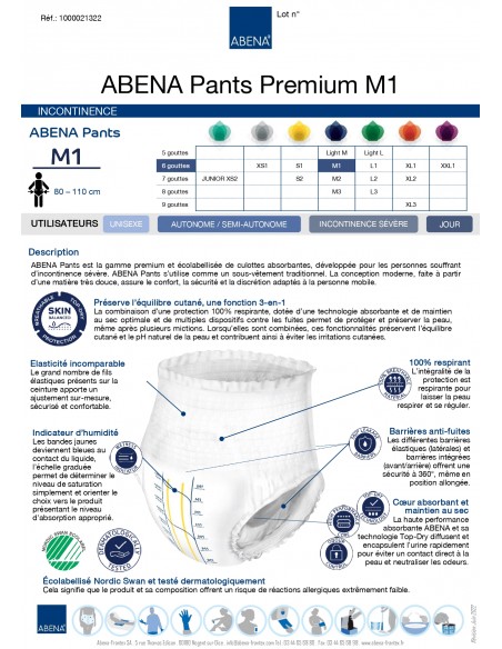 Culottes Absorbantes Pants Premium 6 Gouttes