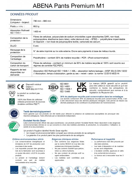 Culottes Absorbantes Pants Premium 6 Gouttes