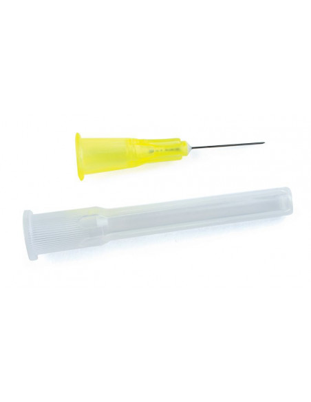 Aiguille Sclérose 0.3 x 13 Jaune BD (100)