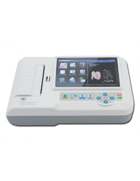ECG GIMA 6 pistes 600G avec moniteur