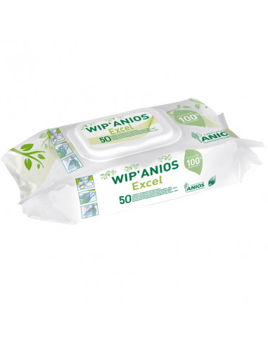 Lingettes désinfectantes Wip'Anios Excel (50)