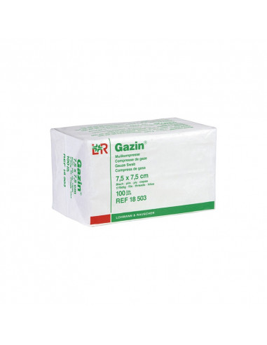 Compresses stériles tissées 5 x 5 cm (100 x 1)