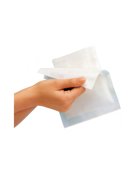 Compresses stériles tissées 5 x 5 cm (100 x 1)