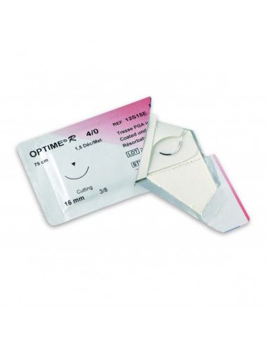 Fil de suture résorbable Optime R Peters