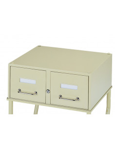 Fichier 2 tiroirs type Oedip