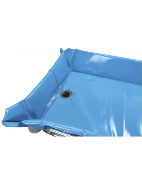 Chariot de douche inclinaison réglable Ocea II Promotal Midmark