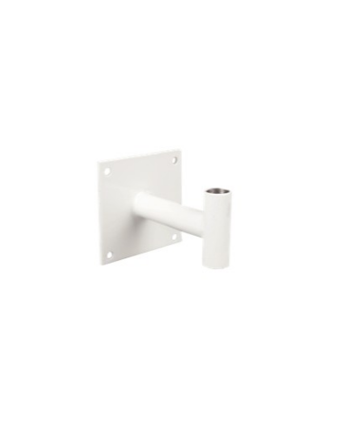 Equerre murale pour lampe loupe blanc