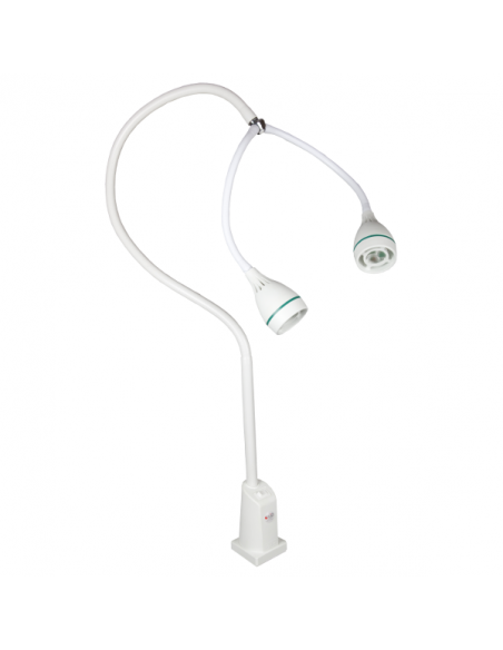 Lampe LED Hydra bi-tête 230V 8,4W L.1250 blanc
